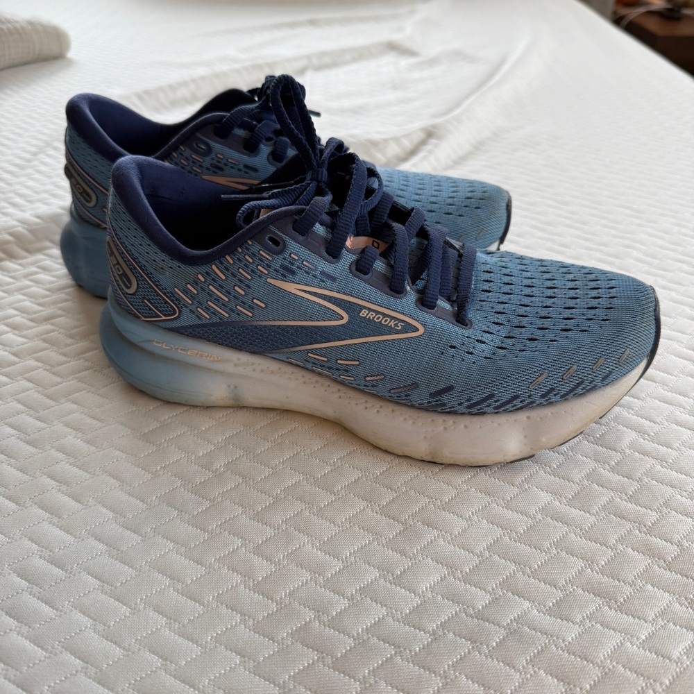 Brooks Blue Athletic Shoes